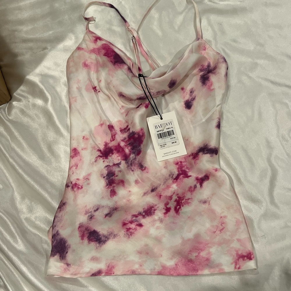NEW Bardot Julia Tie-Dye Camisole